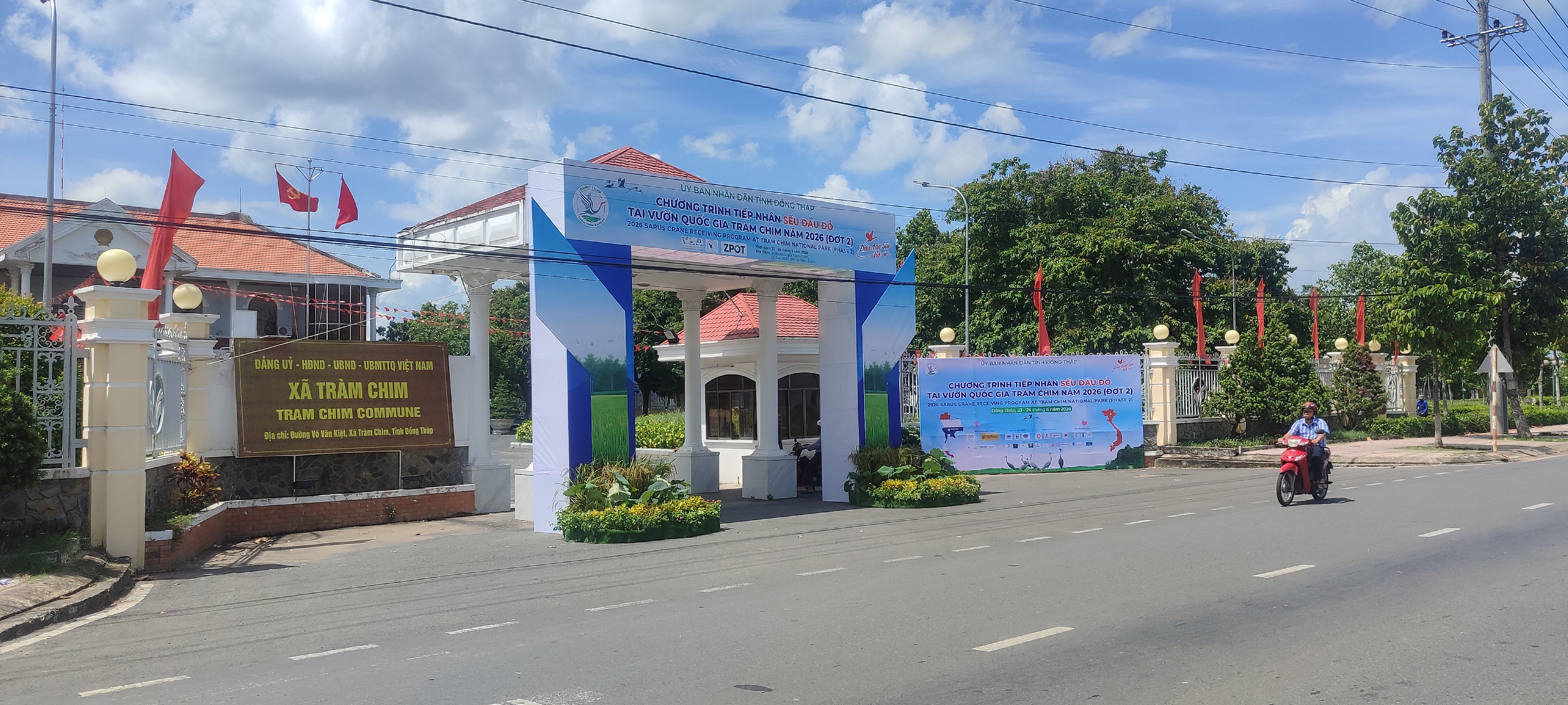 Đồng Tháp tổ chức chương trình đón Sếu đợt 2 Đồng Tháp tổ chức chương trình đón Sếu đợt 2